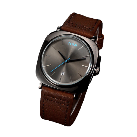 Tomi Prestige blue & brown Label: Business Class Date & Leather Fusion